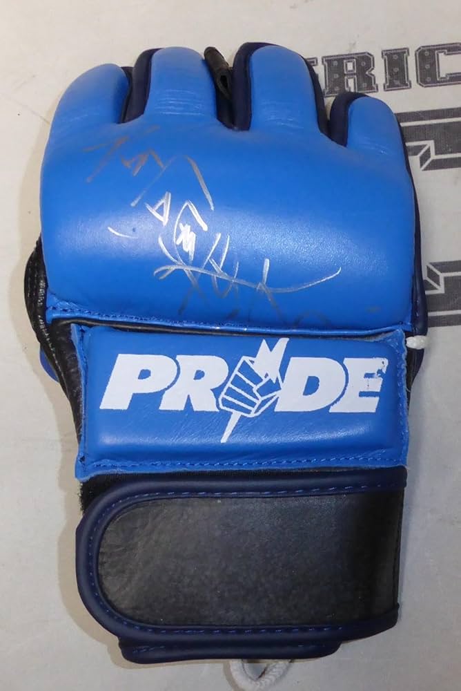 Amazon.com: Nobuhiko Takada Signed Pride FC MMA Glove PSA/DNA COA